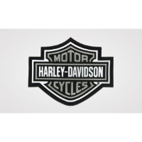 Aufnäher Bar & Shield - grau