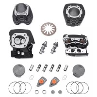 Screamin Eagle Bolt-On 110" Street Performance Kit. schwarz mit Highlights