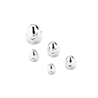 Chrom-Hutmuttern-Kit - 5 Stück - 10-32