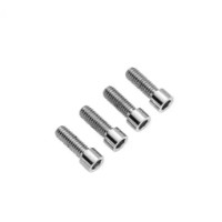 Schrauben-Kit für Lenkerklemmstücke, chrom