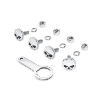 Skull Nummernschild-Befestigungsteile