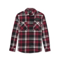 Hemd Flannel Plaid Chili Pepper