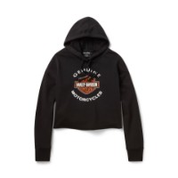 HOODIE ESSENTIAL RAW EDGE BLACK