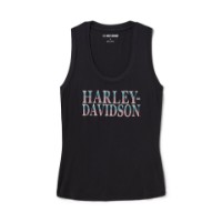 T-SHIRT OMBRE BLING TANK