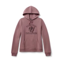 HOODIE WILLIE G SKULL BLING ROSA