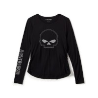 Langarmshirt Willie G Skull