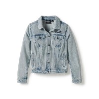 Jeansjacke Rose & Thorn Bling