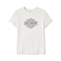 T-Shirt Essential White Bling