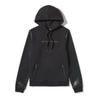 Hoodie Faux Leather 