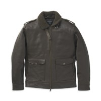 Lederjacke Auer Sherpa Collar