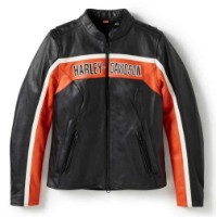 LEDERJACKE H-D TRENTON