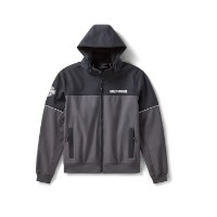 Softshell Jacke Idyll Grey/Black Colorblock 