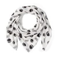 Halstuch Willie G Skull Cloud Dancer / Black 