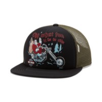 CAP HARLEY SANTA TRUCKER