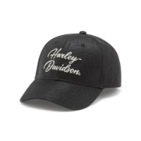 Cap Metallic Script Glitter