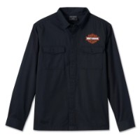 Hemd Bar & Shield schwarz