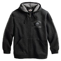 HOODIE WILLIE G SKULL FRONT ZIP