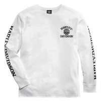 LONGSLEEVE WILLIE G SKULL WHITE