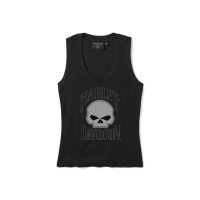 TANKTOP WILLIE G SKULL RIBBED