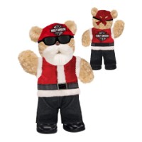 Stofftier Bär Santa Bear