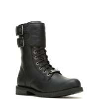 Stiefel VNTG Moto Black