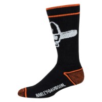 Socken H-D Cowboy Skull