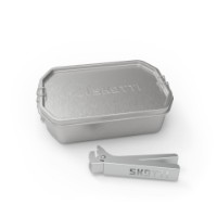 Boks 1 Liter – Edelstahlbox zum Transportieren, Kochen und Braten