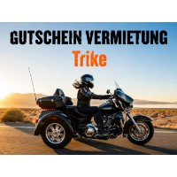Trike Vermietung Geschenkgutschein