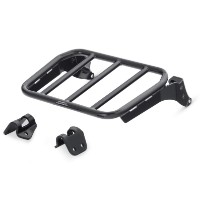 Sport Gepäckträger für HoldFast Sissy Bars – schwarz – FXFB & FLSB & FXLR