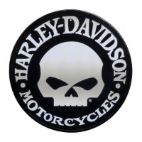Blechschild H-D Skull Tin Sign