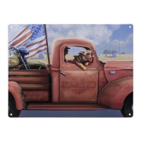 H-D Joyride Hund Zinn Schild