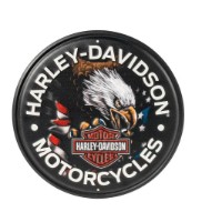 Metallschild H-D Patriotic Eagle