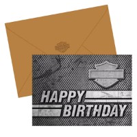H-D Birthday Card