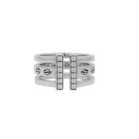 Fingerring Bling B&S Split