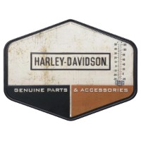 Wandbild H-D Thermometer Retro Block