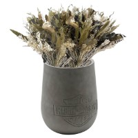 Vase H-D Bar & Shield Concrete