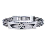 Armband Skull & Lines