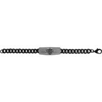 Armband Stainless Steel Black Edge