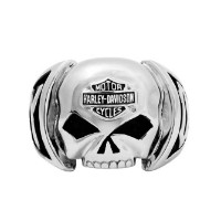Ring Steel Skull