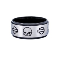Ring Skull & B&S