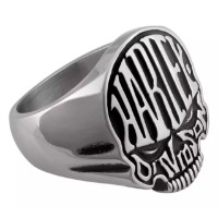 Ring Calavera Skull Stahl