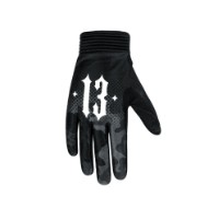 Handschuhe Stoff "B/C" Schwarz