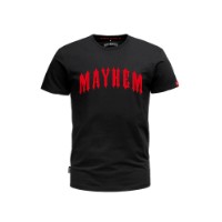 MAYHEM T-SHIRT BLACK/RED