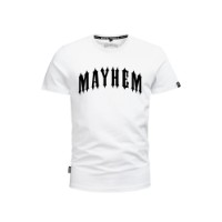 MAYHEM T-SHIRT WHITE/BLACK