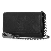 Geldbörse Eagle Trifold mit Kette 