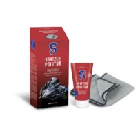 S100 Kratzer-Politur – Entfernt Kratzer aus Lack & Kunststoff (50 ml Set inkl. Tuch)