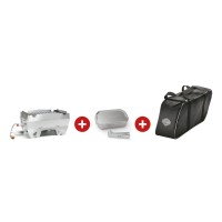 Grill-Bundle: SKOTTI Grill + Boks + Harley-Davidson Satteltaschen-Kühltasche 90200991