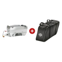 Grill-Bundle: SKOTTI Grill + Harley-Davidson Satteltaschen-Kühltasche 90200991