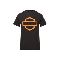 T-SHIRT OPEN B&S ON BLACK