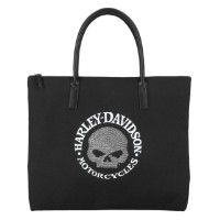 TASCHE H-D FLAD TOTE SKULL